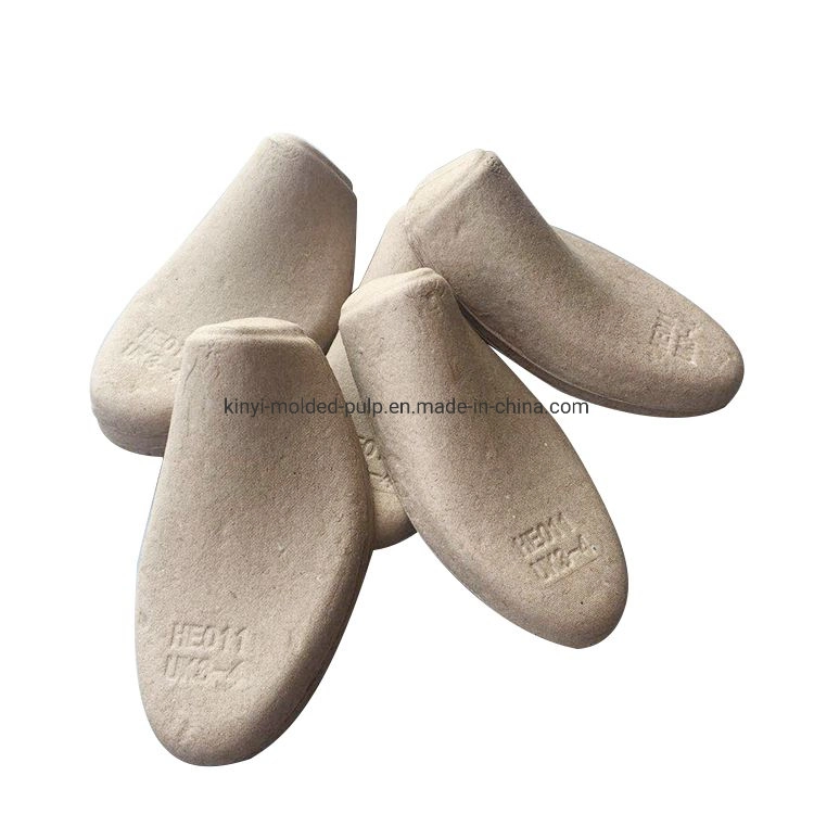 Natural Brown Recycled Paper Pulp Stretcher Shoe Trees, Paper Pulp Shoe Support