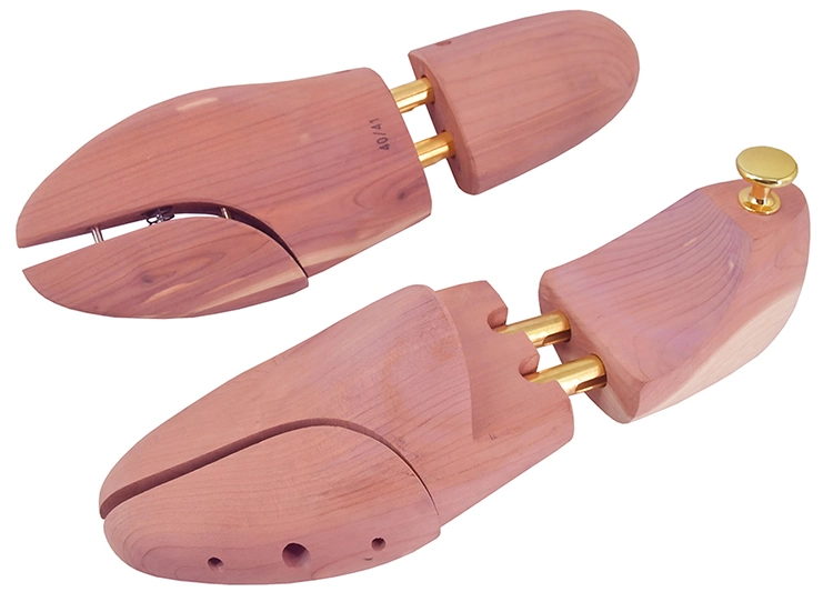 Adjustable Wooden Shoe Tree Red Cedar for Men to Keep Maintain Shape